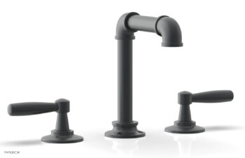Phylrich WORKS 2 Widespread Faucet - High Spout  221-02 - Gun Metal