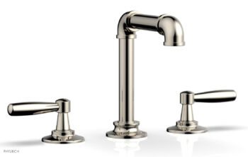 Phylrich WORKS 2 Widespread Faucet - High Spout  221-02 - Polished Nickel