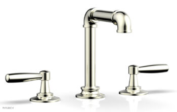 Phylrich WORKS 2 Widespread Faucet - High Spout  221-02 - Satin Nickel