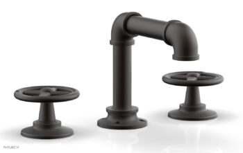 Phylrich WORKS 2 Widespread Faucet - Low Spout 221-03 - Oil Rubbed Bronze