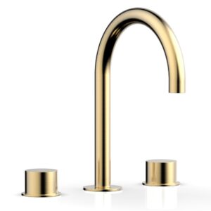 Phylrich BASIC II Widespread Faucet 230-02 – Satin Brass