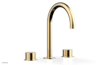 Phylrich BASIC II Widespread Faucet 230-02 - Satin Brass