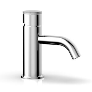 Phylrich BASIC II Single Hole Lavatory Faucet, Knurled Handle 230-06 – Polished Chrome