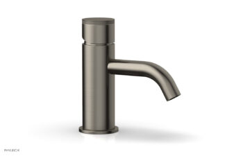 Phylrich BASIC II Single Hole Lavatory Faucet, Knurled Handle 230-06 - Pewter