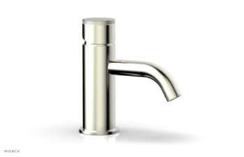 Phylrich BASIC II Single Hole Lavatory Faucet, Knurled Handle 230-06 - Satin Nickel
