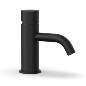 Phylrich BASIC II Single Hole Lavatory Faucet, Smooth Handle 230-07 – Matte Black