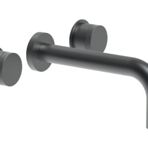 Phylrich BASIC II Wall Lavatory Set 230-11 – Gun Metal