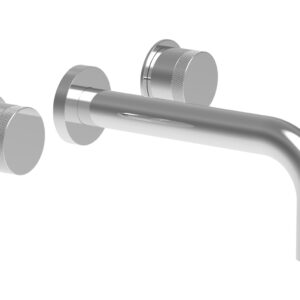 Phylrich BASIC II Wall Lavatory Set 230-11 – Polished Chrome