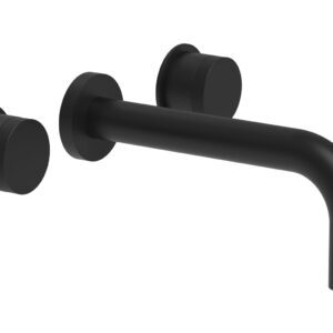 Phylrich BASIC II Wall Lavatory Set 230-11 – Matte Black