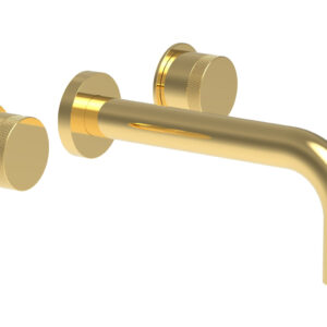 Phylrich BASIC II Wall Lavatory Set 230-11 – Polished Gold
