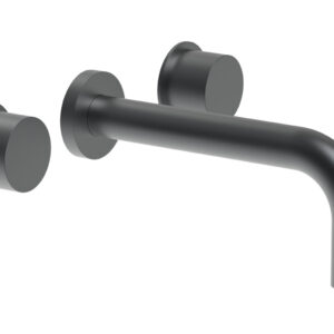 Phylrich BASIC II Wall Lavatory Set 230-12 – Gun Metal