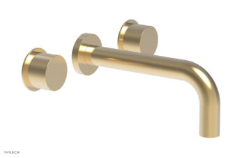 Phylrich BASIC II Wall Lavatory Set 230-12 - Satin Brass
