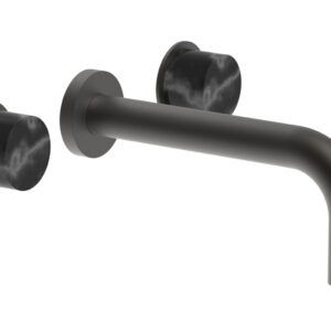 Phylrich BASIC II Wall Lavatory Set – Black Marble 230-13 – Oil Rubbed Bronze