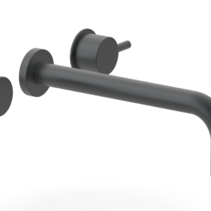 Phylrich Basic II 10″  Wall Lavatory Set – Lever Handles 230-14-10 – Gun Metal