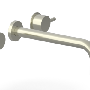 Phylrich Basic II 10″  Wall Lavatory Set – Lever Handles 230-14-10 – Satin Nickel