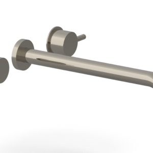 Phylrich Basic II 12″  Wall Lavatory Set – Lever Handles 230-14-12 – Polished Nickel