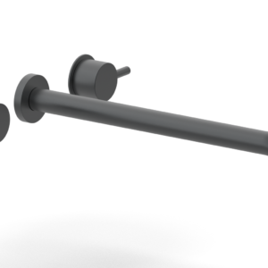 Phylrich Basic II 14″  Wall Lavatory Set – Lever Handles 230-14-14 – Gun Metal