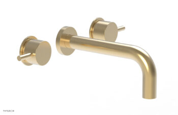 Phylrich BASIC II Wall Lavatory Set 230-14 - Satin Brass
