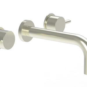 Phylrich BASIC II Wall Lavatory Set 230-14 – Satin Nickel