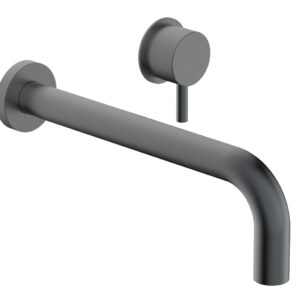 Phylrich Basic II 10″ Single Handle Wall Lavatory Set – Lever Handle 230-15-10 – Gun Metal