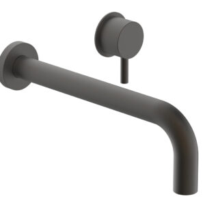 Phylrich Basic II 10″ Single Handle Wall Lavatory Set – Lever Handle 230-15-10 – Oil Rubbed Bronze