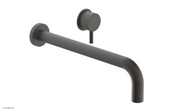 Phylrich Basic II 12" Single Handle Wall Lavatory Set - Lever Handle 230-15-12 - Oil Rubbed Bronze