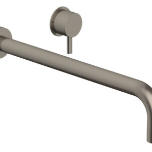 Phylrich Basic II 14″ Single Handle Wall Lavatory Set – Lever Handle 230-15-14 – Pewter