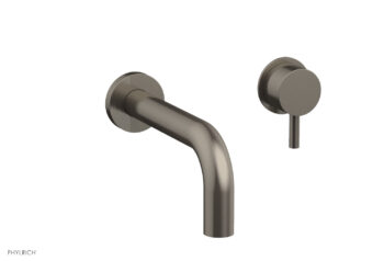 Phylrich Basic II Single Handle Wall Lavatory Set - Lever Handle 230-15 - Pewter