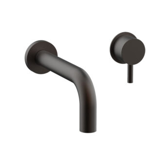 Phylrich Basic II Single Handle Wall Lavatory Set – Lever Handle 230-15 – Oil Rubbed Bronze