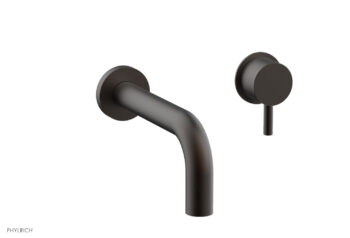 Phylrich Basic II Single Handle Wall Lavatory Set - Lever Handle 230-15 - Oil Rubbed Bronze