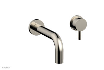 Phylrich Basic II Single Handle Wall Lavatory Set - Lever Handle 230-15 - Polished Nickel