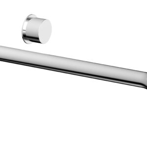 Phylrich Basic II 14″ Single Handle Wall Lavatory Set – Smooth Handle 230-16-14 – Polished Chrome