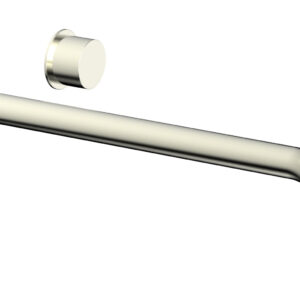 Phylrich Basic II 14″ Single Handle Wall Lavatory Set – Smooth Handle 230-16-14 – Satin Nickel