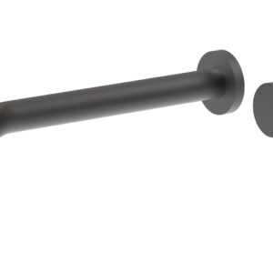 Phylrich Basic II 10″ Single Handle Wall Lavatory Set – Knurled Handle 230-18-10 – Oil Rubbed Bronze