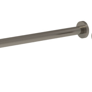 Phylrich Basic II 14″ Single Handle Wall Lavatory Set – Knurled Handle 230-18-14 – Pewter