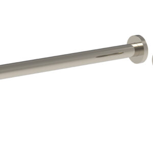 Phylrich Basic II 14″ Single Handle Wall Lavatory Set – Knurled Handle 230-18-14 – Polished Nickel