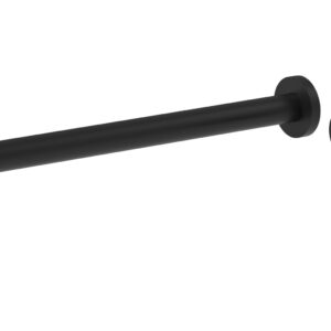 Phylrich Basic II 14″ Single Handle Wall Lavatory Set – Knurled Handle 230-18-14 – Matte Black