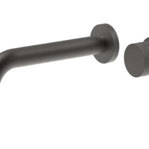 Phylrich Basic II Single Handle Wall Lavatory Set – Knurled Handle 230-18 – Oil Rubbed Bronze