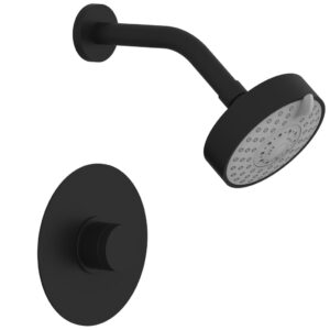 Phylrich BASIC II Pressure Balance Shower Set 230-21 – Matte Black