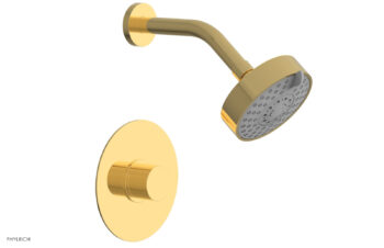 Phylrich BASIC II Pressure Balance Shower Set 230-22 - Polished Gold