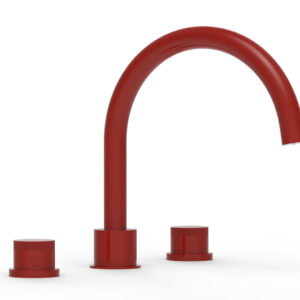 Phylrich BASIC II Deck Tub Set 230-40 – Red