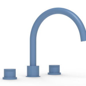 Phylrich BASIC II Deck Tub Set 230-40 – Light Blue