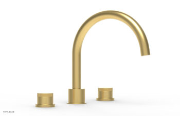 Phylrich BASIC II Deck Tub Set 230-40 - Burnished Gold