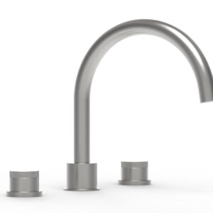 Phylrich BASIC II Deck Tub Set 230-40 – Satin Chrome