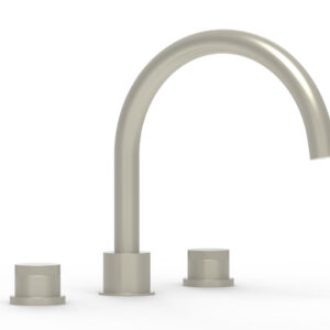 Phylrich BASIC II Deck Tub Set 230-40 – Burnished Nickel