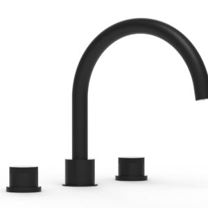 Phylrich BASIC II Deck Tub Set 230-40 – Matte Black