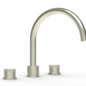 Phylrich BASIC II Deck Tub Set 230-40 – Satin Nickel