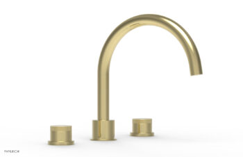 Phylrich BASIC II Deck Tub Set 230-40 - Polished Brass