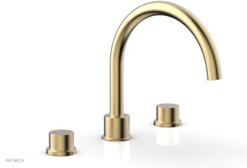 Phylrich BASIC II Deck Tub Set 230-41 - Satin Brass