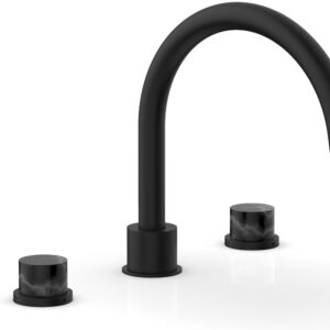 Phylrich BASIC II Deck Tub Set 230-42 – Matte Black